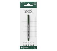 Copic Multiliner Plus Set Forest, 0,03-0,5 mm, 5 pièces.