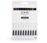 COPIC® 22075620 Multiliner Color Fineliner farbsortiert 0,3 mm, 10 St.
