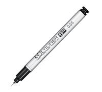 COPIC Multiliner SP 0,05 mm, Black, Feutre fin en aluminium avec pointe fine et encre à pigments résistante à l'eau