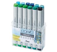 COPIC Profi Marker Set de 12 couleurs écologiques