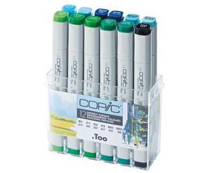 COPIC Profi Marker Set de 12 couleurs écologiques