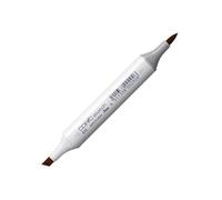 COPIC Sketch E15, Dark Suntan, Twin Marker avec Une Pointe Moyenne et Une Pointe Brosse