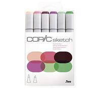 Copic SKETCH FAVS1 Lot de 6 marqueurs Florl (CMSFLORAL1)