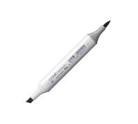 COPIC Sketch N-9, Neutral Gray No. 9, Twin Marker avec une pointe moyenne et une pointe pinceau