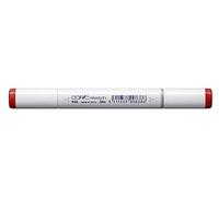 COPIC Sketch R46, Strong Red, Twin Marker avec une pointe de largeur moyenne et une pointe « brush ».