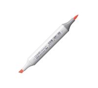 COPIC Sketch RV23, Pure Pink, Twin Marker avec une pointe de largeur moyenne et une pointe « brush ».