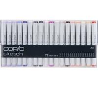 Copic Sketch Set D Marqueurs graphiques - Rechargeables avec Copic Ink - 72pcs