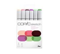 COPIC Marqueur sketch Set de 6 "Floral Favorite 1