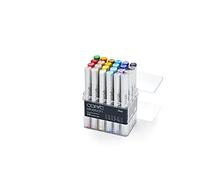 COPIC 21075525 COPIC Marker sketch, set de 24 "Manga Illustration"