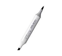 COPIC Sketch T-10, Toner Gray No. 10, Twin Marker avec une pointe moyenne et une pointe pinceau