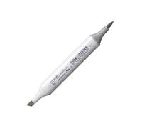 COPIC Sketch W-3, Warm Gray No. 3, Twin Marker avec une pointe moyenne et une pointe pinceau