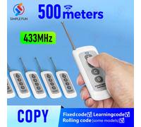 Copie de la télécommande 433MHz, portée de contrôle de 500m, duplicateur pour porte de Garage, fonction Clone, transmetteur CAME Nice CASIT BENINCA 10 pcs copy remote