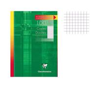 Copies Doubles - Non Perforées - Petits Carreaux - 100 Feuilles - Clairefontaine