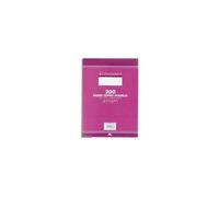 Copies Doubles Perforées 200 Pages A4 70g 5 X 5