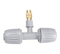 Copper pour mist Nozzle for 16PE Pipe Garden Irrigation Copper | Pure copper head, fine pour mist output, prevents soil erosion, fits 16PE pipes, pour ideal for delicate flowers