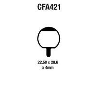 Coppia Pastilles EBC MTB CFA421HH