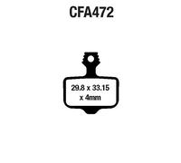 Coppia Pastilles EBC MTB CFA472R