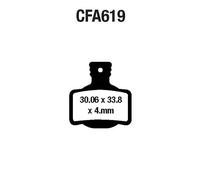 Coppia Pastilles EBC MTB CFA619