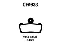 Coppia Pastilles EBC MTB CFA633HH