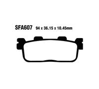 Paire Plaquettes EBC SFA607 732.35.20 Kymco 250 Xciting 2005-2008