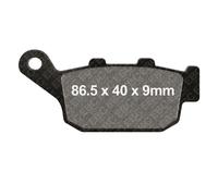 Coppia Pastilles EBC V 737.00.86 Pour Suzuki 650 SV 2016-2023