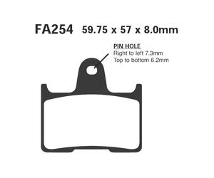Coppia Pastilles EBC V FA254V