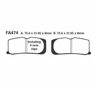 Coppia Pastilles EBC V FA474V
