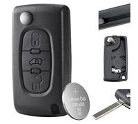 Coque clé télécommande 3 boutons Peugeot Citroen Partner Berlingo Jumpy Expert C4 Picasso CE0536 VA2