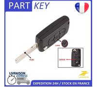 coque clé télécommande PEUGEOT 207 307 308 3008 5008 CE0536 3 bouton (lumière)