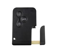 Coque De Clé À 3 Boutons pour Renault pour Clio pour Logan pour Megane 2/3 pour Koleos pour Scenic II pour Grand Insertion d'urgence Petit Étui(White Button)