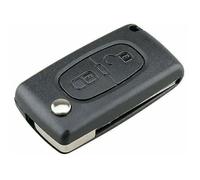 Coque de e voiture - RedBen - Convient pour Citroen C3 - Remplacement 2 boutons - Mécanisme de retournement