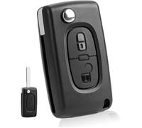 Coque de clé télécommande 2 boutons CE0536 VA2 pour Peugeot et Citroën