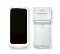 Coque de protection antichoc et film de protection d'écran pour terminal SumUp (Blanc)