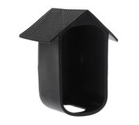 Coque de protection en silicone pour Reolink Cam 2C Cam 2C Pro avec trous d'aération et fonction intelligente - Noir