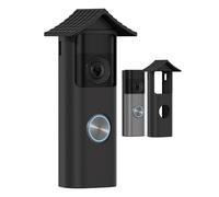 Coque de protection en silicone pour Ring Battery Video Doorbell (2ème génération), compatible avec Ring Battery Video Doorbell Plus/Pro (2ème génération), protège l'appareil photo de la pluie, de la