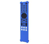 Coque de protection en silicone pour télécommande TCL RC833A, résistante aux chutes et à la poussière (bleu)
