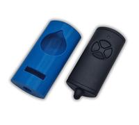 Coque de Protection pour Télécommande de Garage Hormann HSE4 868 BS - Étui Résistant Anti-Choc Compatible Télécommande Porte de Garage (Bleu)