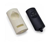Coque de Protection pour Télécommande de Garage Hormann HSE4 868 BS - Étui Résistant Anti-Choc Compatible Télécommande Porte de Garage (Blanc)