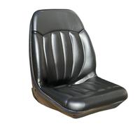 Coque de siège compatible avec Bobcat 600 610 630 632 641 642 643 645 653 642B Siège PVC noir pour Mini-pelle Chargeuse Compacte