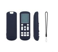 Coque de télécommande en silicone compatible avec la télécommande Samsung Air Conditioner ARH-2201 Absorption des chocs et manipulation sûre (Noir)