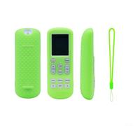 Coque en silicone pour télécommande de climatiseur Samsung ARH-2201 avec fonctionnalité complète et fonctionnement sécurisé (vert lumineux)