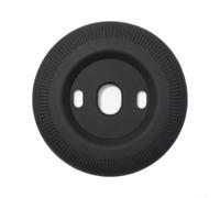 Coque en silicone pour thermostat Nest - Résistante aux rayures - Avec support mural - Boîtier de protection - 12,5 cm - Noir