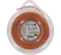 Coque fil nylon - OZAKI - TORNADO ALU - L35 m - Ø 2,40 mm - Copolymère