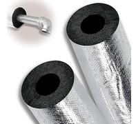 Coque isolante en feuille d'aluminium auto-adhésive, mousse tubulaire, couvertures d'isolation thermique for tuyaux extérieurs, for la climatisation