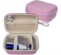 Coque rigide légère en EVA pour appareil respiratoire portable avec poches intérieures spacieuses en maille et mécanisme de fermeture sécurisée (violet)