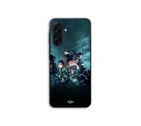 Coque Samsung Galaxy A56 Tanjiro Nezuko Demon Slayer Silicone TPU Noir