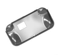 Coque souple en TPU pour Anbernic RG 476H résistante aux chocs transparente anti-rayures et anti-poussière pour console de jeu (noir) translucide