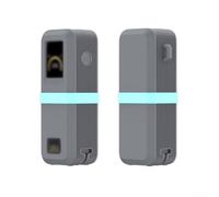 Coque sur mesure en silicone pour Anker PowerCore 20K 220 W avec point d'ancrage de câble intérieur et extérieur rembourré pour un usage quotidien (gris)