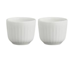 Coquetier HAMMERSHOI, set de 2 pc, blanc, Kähler