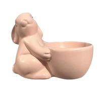 Coquetier - Joli gadget de cuisine en résine motif lapin de Pâques | Porte-œuf unique pour petit déjeuner - pour cuisine, maison, restaurant, table, comptoir, dortoir, appartement, colliers